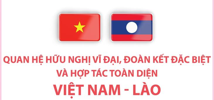 Quan hệ hữu nghị vĩ đại, đoàn kết đặc biệt và hợp tác toàn diện Việt Nam - Lào